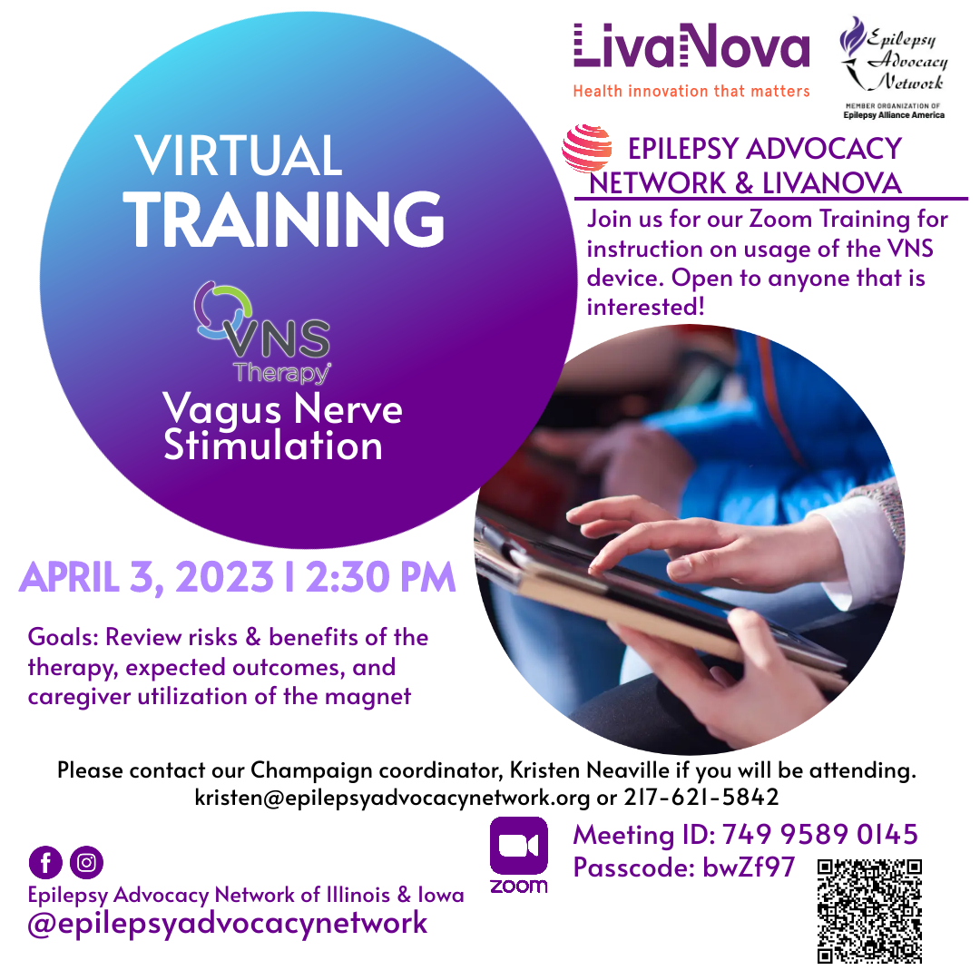 Free VNS Training with LivaNova via ZOOM – Epilepsy Advocacy Network